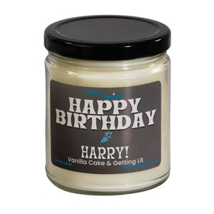 Joyeux anniversaire, nom personnalisé, personnalisé, cadeau d&#39;anniversaire, anniversaire personnalisé, cadeau d&#39;anniversaire, cadeau d&#39;anniversaire pour H, cadeaux d&#39;anniversaire f, besti