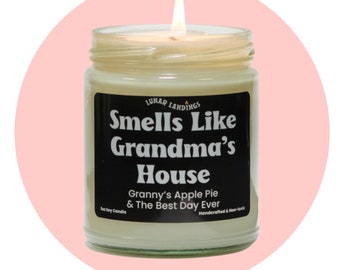 Smells Like Grandma Makes The Best Apple Pie grandma gift- mothers day gift for grandma-new grandma gift-gifts for grandma, granny gift