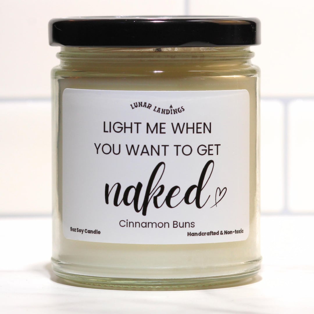 Light When You Want Me - Partner Personalized Custom LED Candle - Gift For Spouse