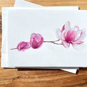 Magnolia # 2 Tarjetas de felicitación