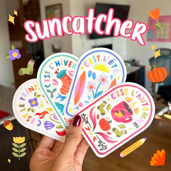 Suncatcher - PACK OF 4!