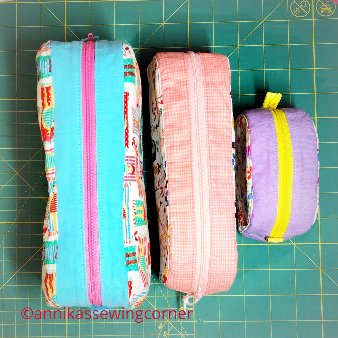 The Everything Zipper Pouch PDF Sewing Pattern Etsy Australia