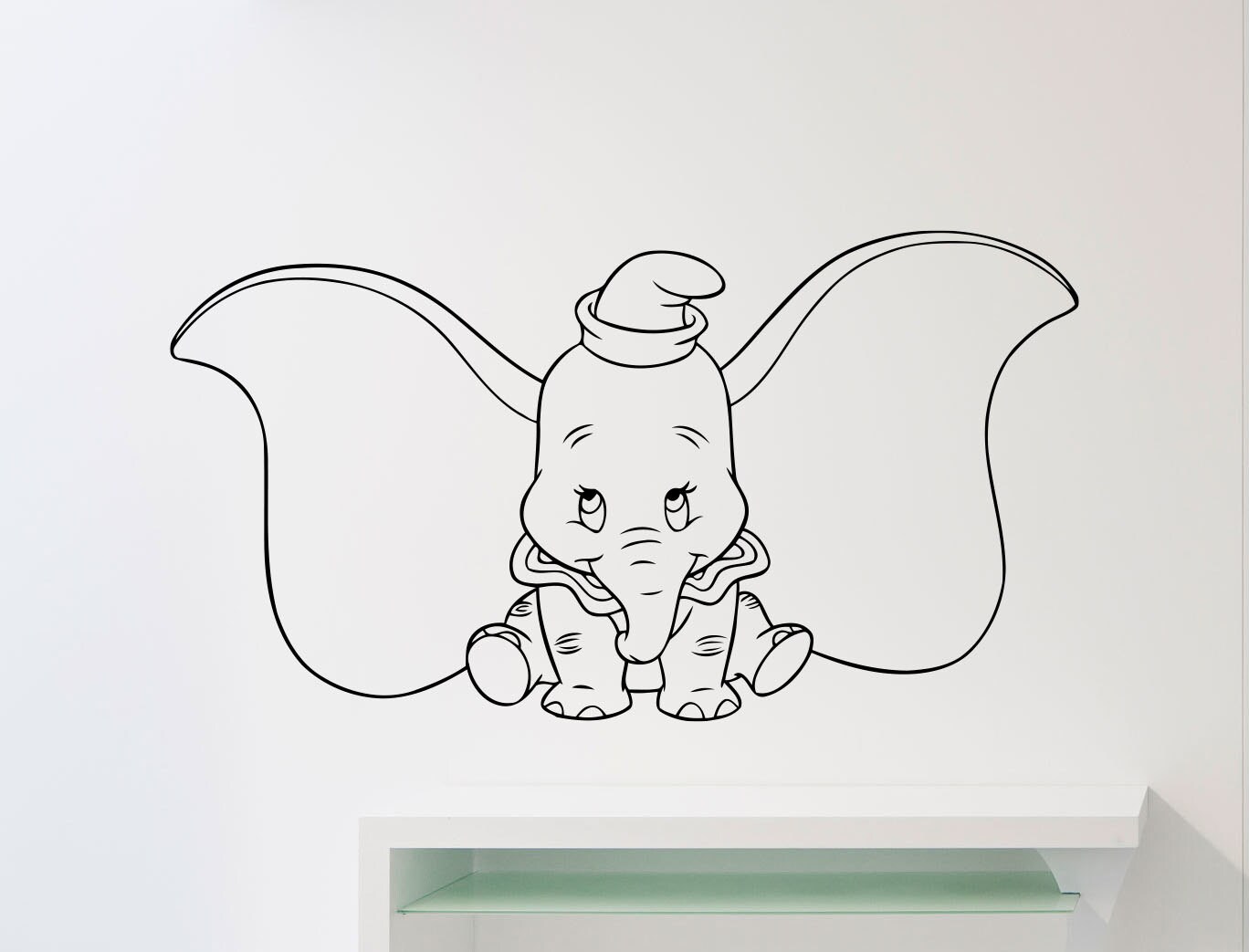 Dumbo Elefante Pared Calcomania Disney Dibujos Animados Vinilo Etsy Dumbo Elefante Pared Calcomania Disney Dibujos Animados Vinilo Etsy