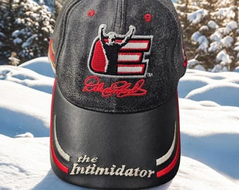 Dale Earnhardt Sr. Leather Chase Authentics Leather Hat Adjustable Vintage