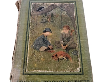 The Secret Garden by Frances Burnett (1911 1st Ed 2nd Print Hardcover) - damage