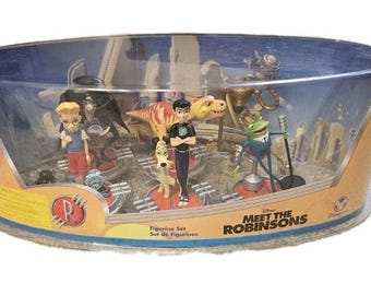 NUEVO Set de figuras de Disney Store "Meet The Robinsons" SELLADO