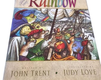 The Black and White Rainbow John Trent HC 1999 1st Ed WaterBrook Ex-Library GOOD