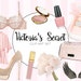 Victoria's Secret Clipart Set - Girly - Perfume - High Heels - Makeup - Flowers - Nail Polish - Clip Art/PNG Transparent Digital Files