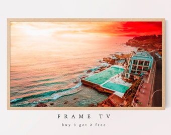 Samsung Frame TV Art, Bondi Beach, Iceburgs, Samsung Art TV, Baths, Digital Download for Samsung Frame, Digital Download