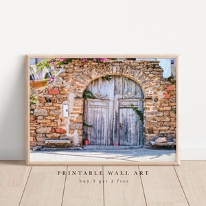 Rustic Entry Doors - Digital Wall Art Print - Printable File - JPEG - Photography