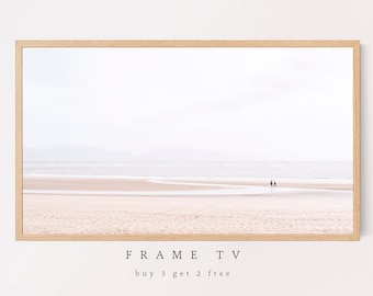 Samsung Frame TV Art, Beach Walk, Samsung Art TV, Digital Download for Samsung Frame, Digital Download