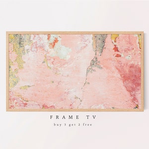 Samsung Frame TV Art, Abstract Texture Paint Pastel, Samsung Art TV, Digital Download for Samsung Frame, Digital Download