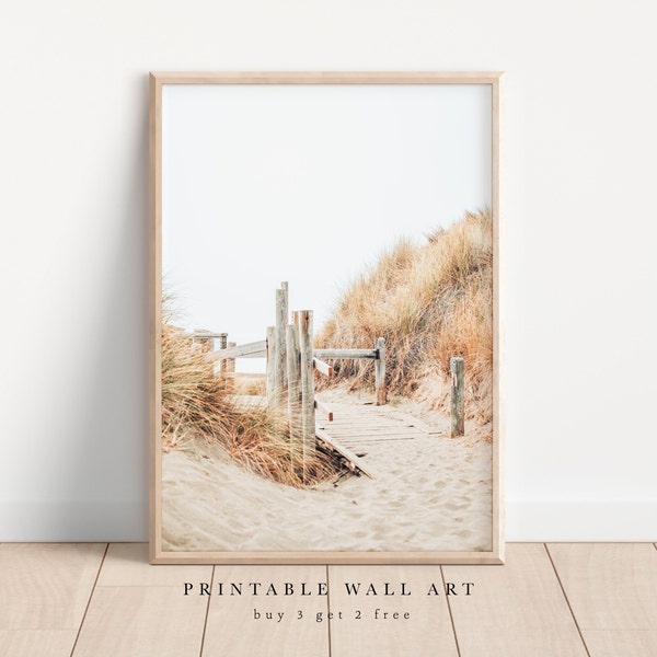 Beach Entrance - Digital Wall Art Print - Printable File - JPEG - Photography