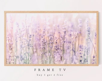 Samsung Frame TV Art, Springtime, Floral, Lavender, Samsung Art TV, Floral, Digital Download for Samsung Frame, Digital Download