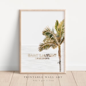 Saint Laurent - Digitaler Wandkunstdruck - druckbare Datei - JPEG - Fotografie