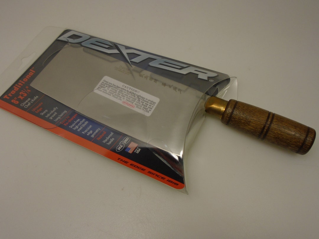 Dexter USA Stainless 8X3 Chinese Chefs Cooks Knife Cleaver Etsy