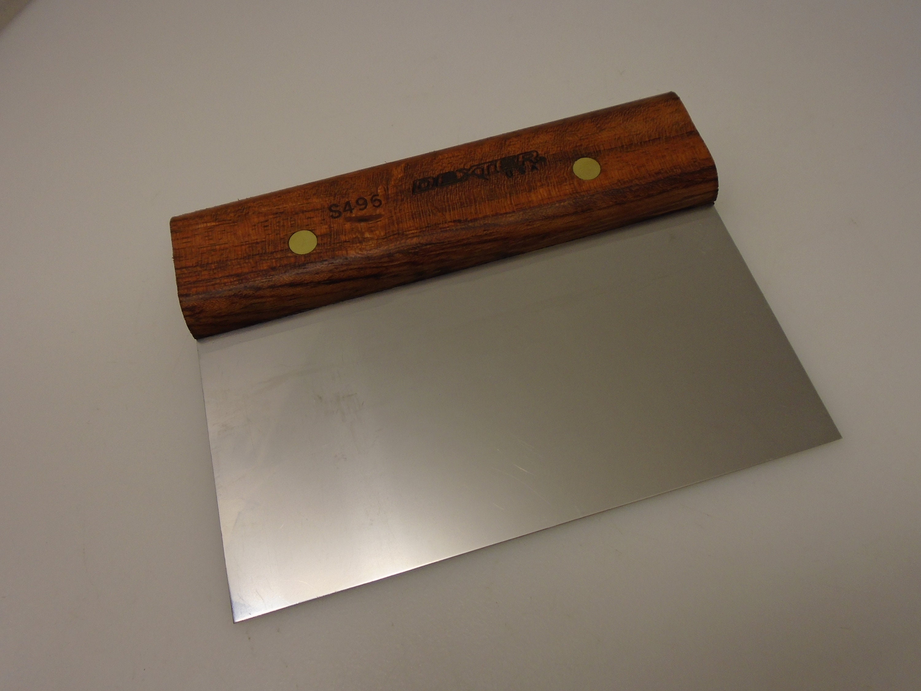 Dough Scraper : Professional Quality Heavy Duty Stainless Steel Bench Knife