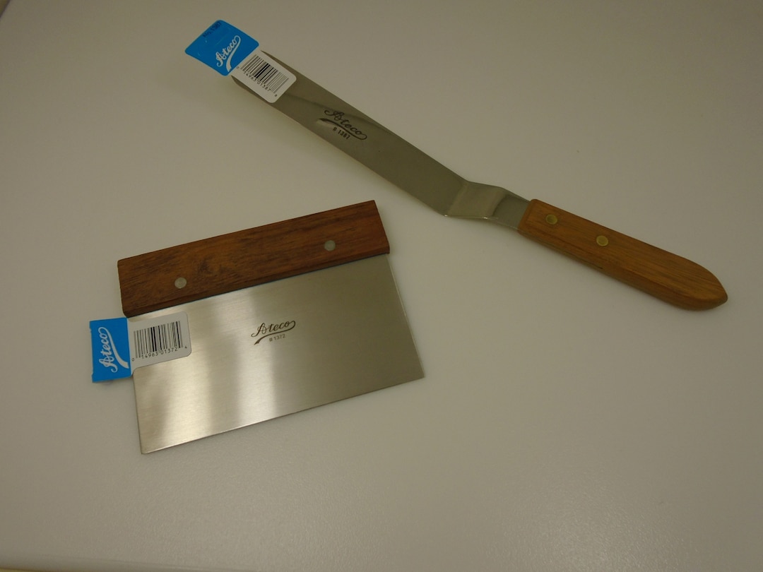 Bakers Bundle 1 Ateco Brand Bakers Bench Scraper Dough Cutter 1372