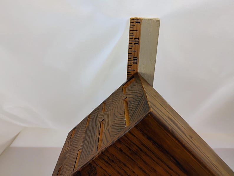 Bloque de cuchillos Case XX con acabado en roble macizo, 8 ranuras, 7 ranuras para cuchillos y 1 ranura para chaira - Sin cuchillos, madera dura estadounidense pesada, fabricado en EE. UU. imagen 11