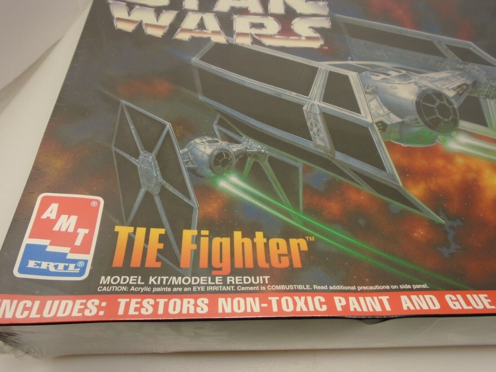 AMT ERTL Star Wars Tie Fighter Model Kit 1997 Plus Pack Skill Etsy