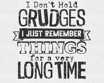 Don't Hold a Grudge - Etsy Canada
