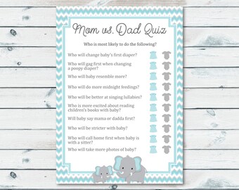 baby shower trivia game baby trivia quiz printable neutral etsy
