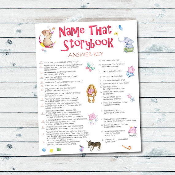 MM1 Baby Shower Instant Download Printable Baby Shower Game Mouse Baby Shower Baby Books Books For Baby Baby Shower Game