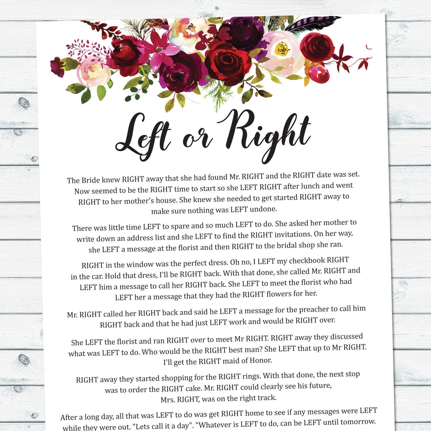 left-or-right-bridal-game-bridal-shower-prize-pass-the-prize-etsy-uk