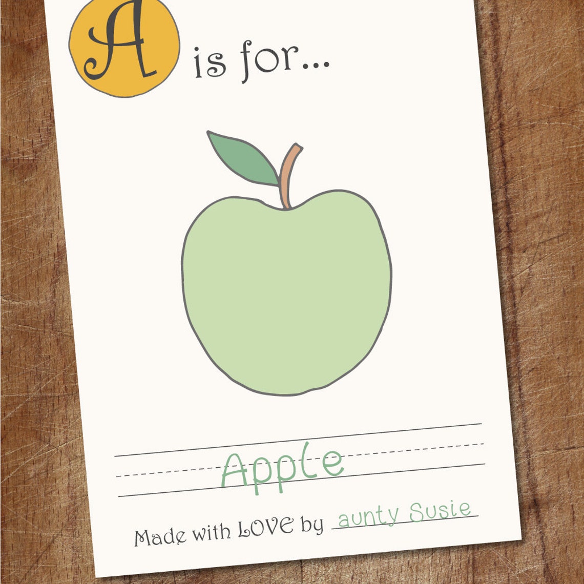 Alphabet Book Baby Shower Game Printable Babys First Etsy Canada