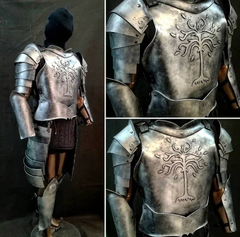 Herr der Ringe Minas Tirith Gondor Soldier Cosplay Rüstung Etsy