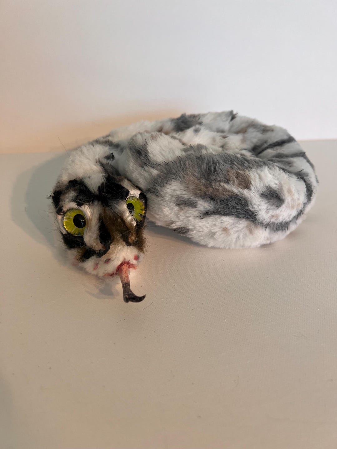 Ball Python Axanthic Pastel Spider Art Doll - Etsy