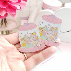 Lulu Graveyard Jar Enamel Pin/lapel pin