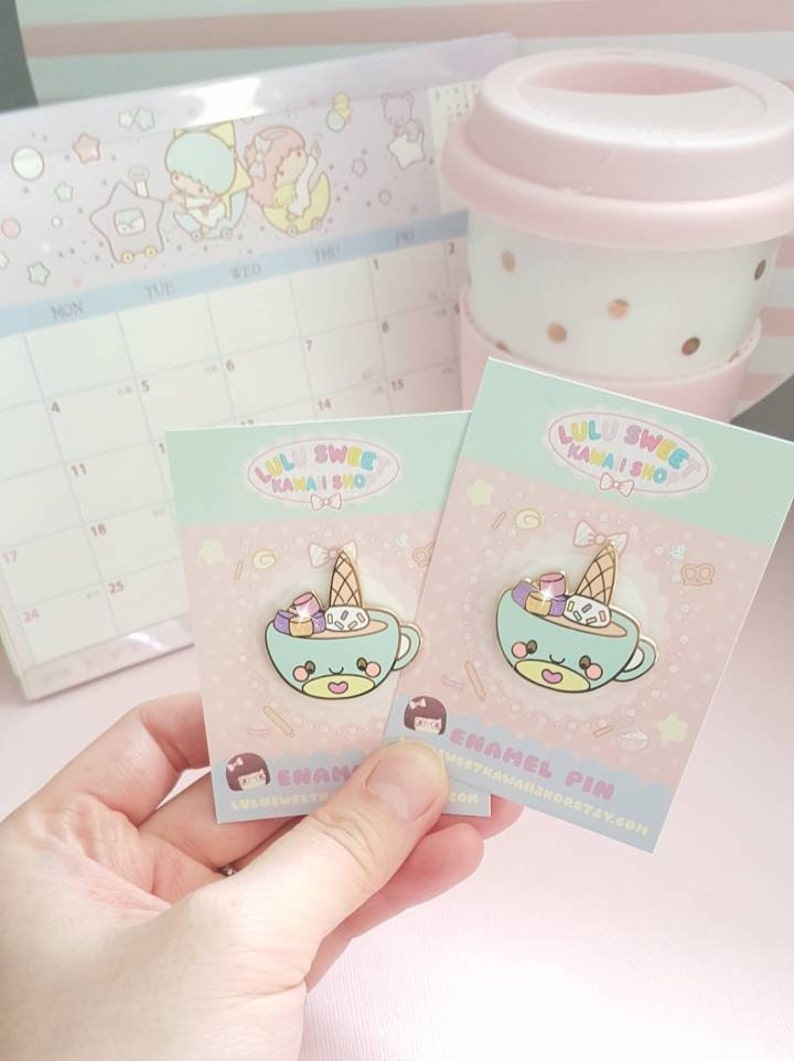 Lubo Teacup Enamel Pin/lapel Pin Etsy