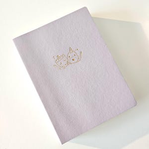Lavendel Tomoe Fluss Notizbuch, Schreibwaren, Tomoe Fluss Papier, Kawaii Notizbuch, Journal, Planer, Geschenke