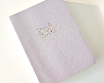 Quaderno Lavanda Tomoe River, cancelleria, carta Tomoe River, quaderno Kawaii, diario, planner, quaderno a griglia, regali