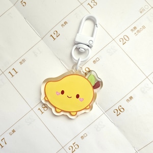 Cute Mango Acrylic Charm/Keychain/Planner Charm/ Fruit charms