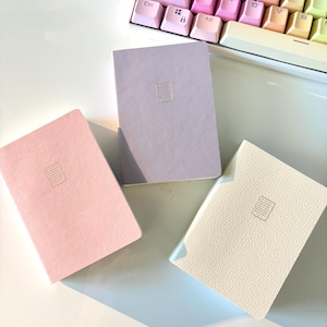 Mini Tomoe River A7 Pocket Notebook, stationery, tomoe river paper, Kawaii notebook, Journal, Planner, grid notebook, gifts