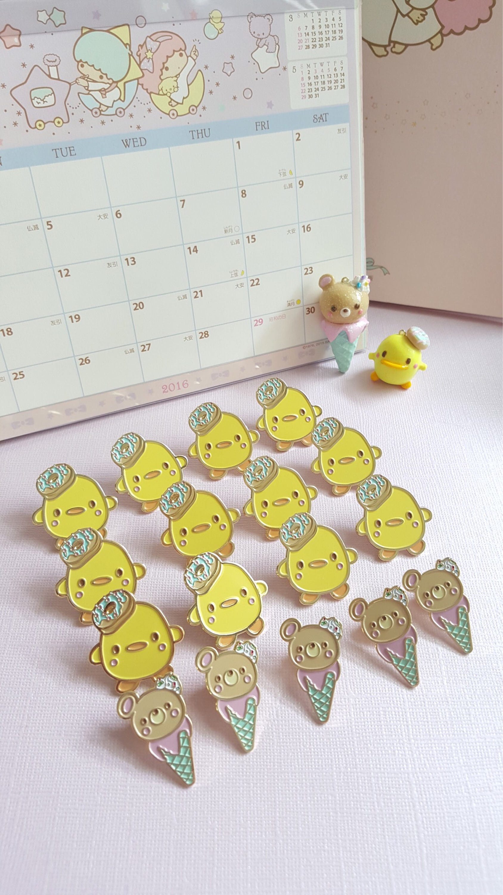 Épingle à Glace Lulu Bloo En émail - Pin Broche Adorable - Neuf Sans Emballage