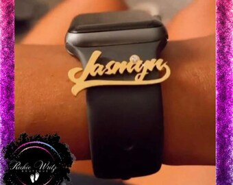 Apple Watch Charm, Watch Strap, Watch Charm, Android Watch Strap, Personalized Watch Band Charm, Watch Accessories, Custom