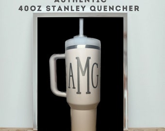 40oz Stanley Quencher Engraved and Personalized! Stand Out with Your Unique Design Custom Stanley Quencher