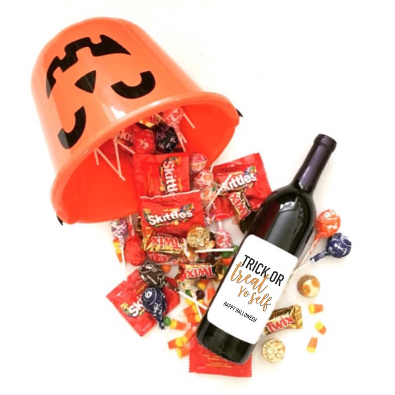 Trick or treat labels