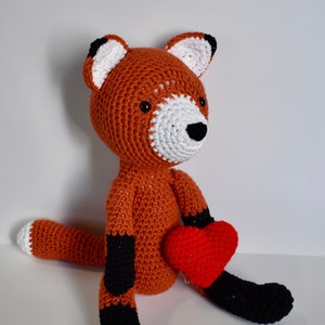 Crochet Fox / Stuffed Fox / Woodland Animal / Stuffed Woodland Fox / Fox Plush / Amigurumi Fox /Woodland Nursery / Forest Animal