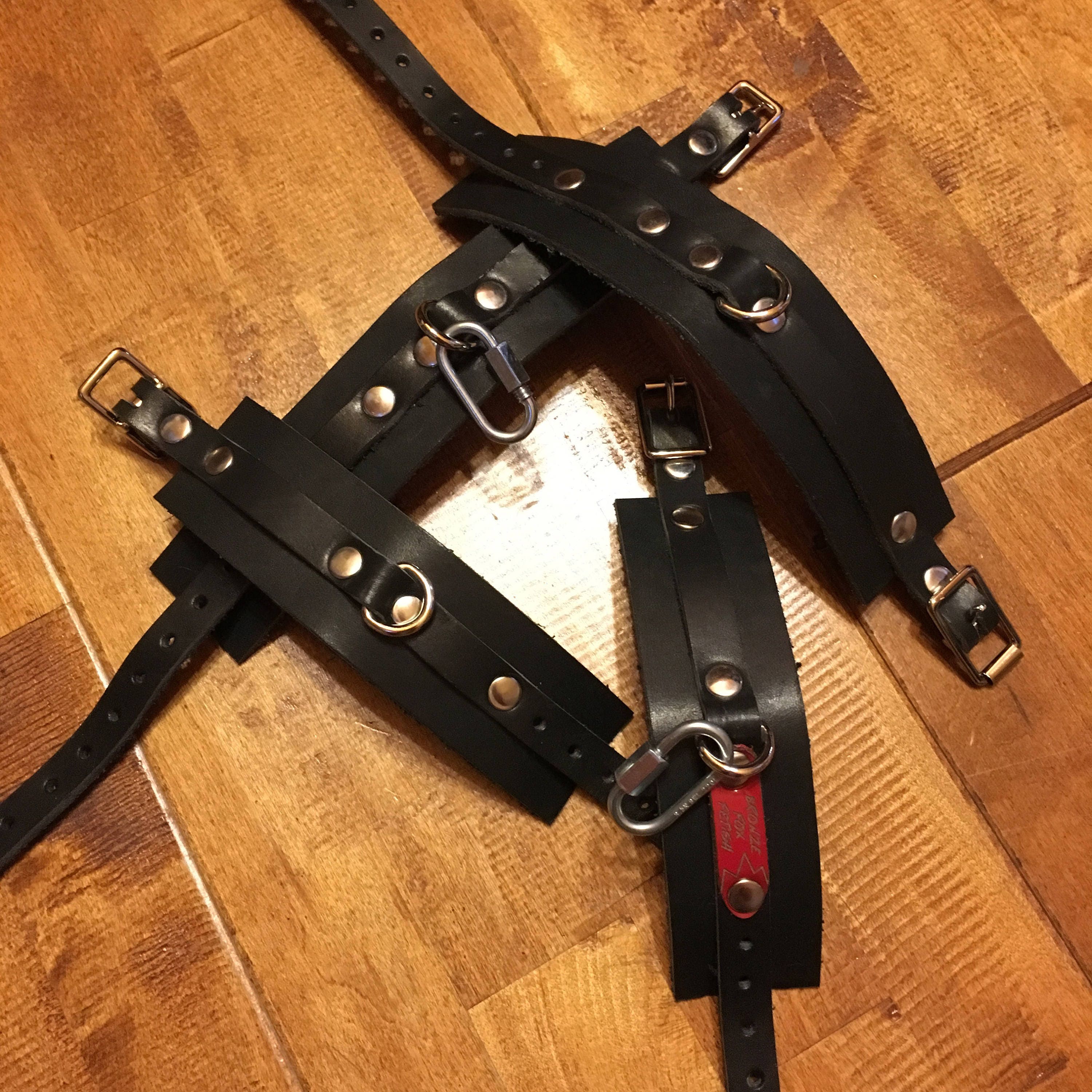 Thick Leather Restraints set of 4 Etsy UK