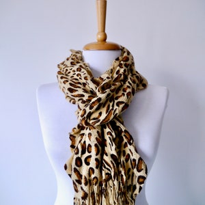 Leopard Shawl,Leopard Print Shawl,Cotton pashmina Shawl,Oversized Shawl-Fall Shawl-Winter Shawl-Leopard Print