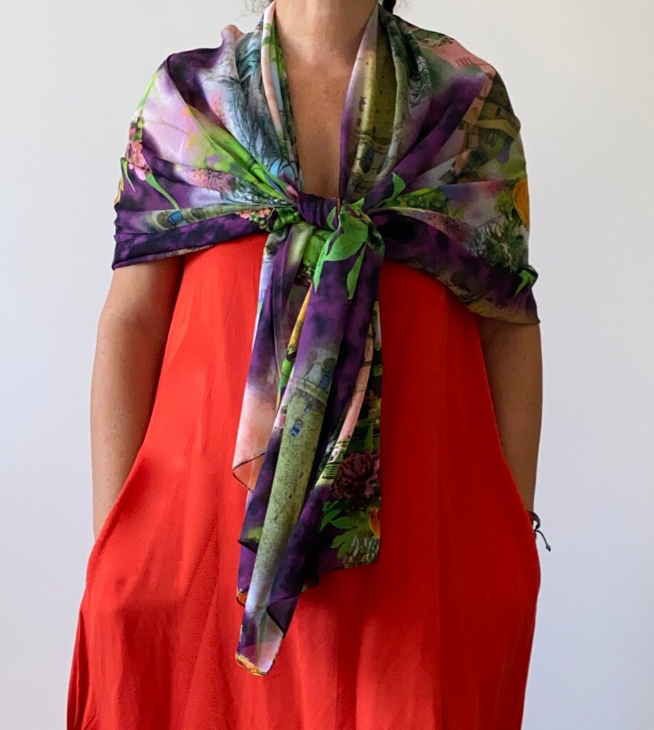 Châle Mousseline Soie Ladiery - Boléro Manches Courtes, Ouvert, Pour Robe De Soirée