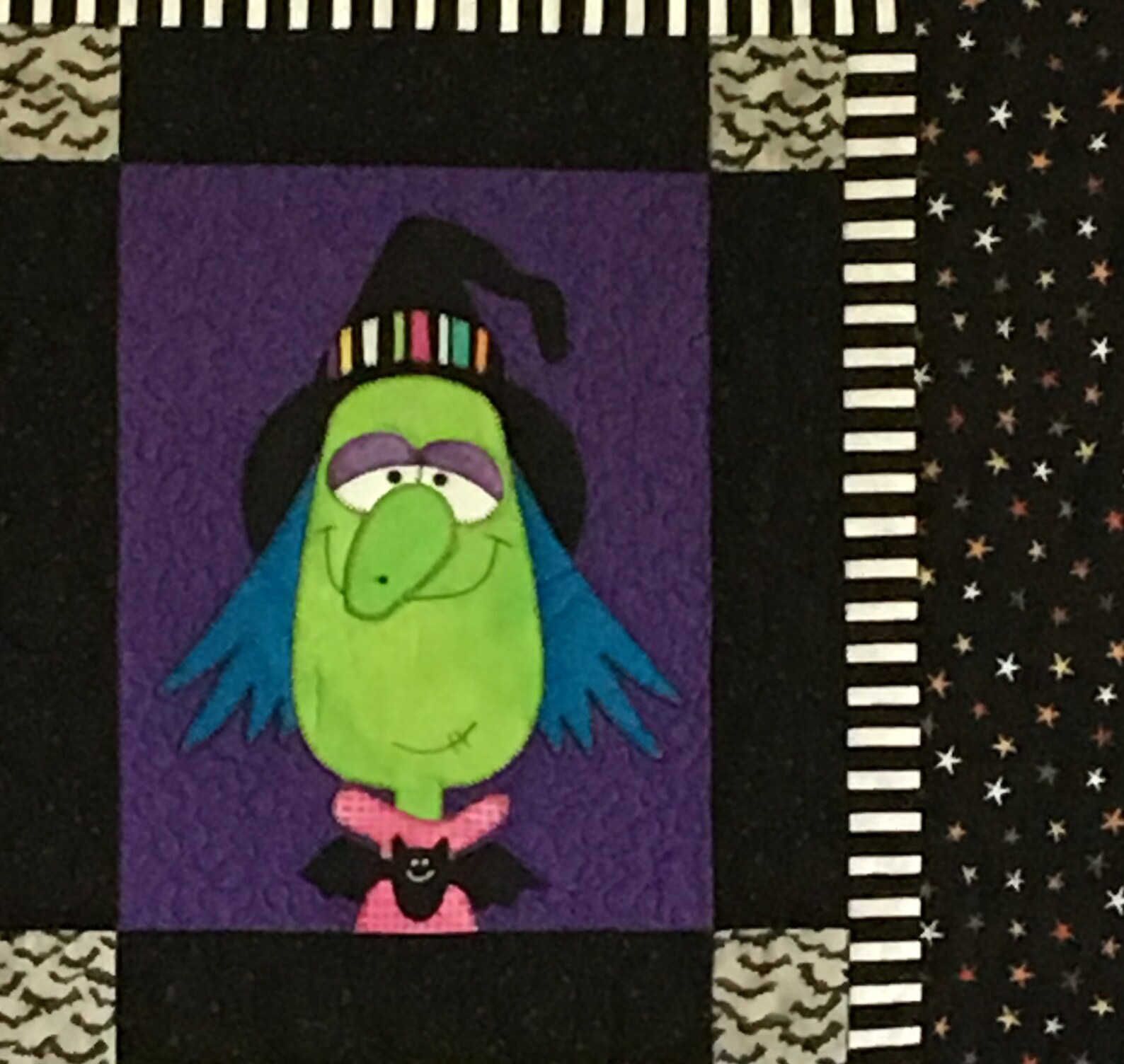 Halloween Quilt for Sale happy Halloween Features - Etsy
