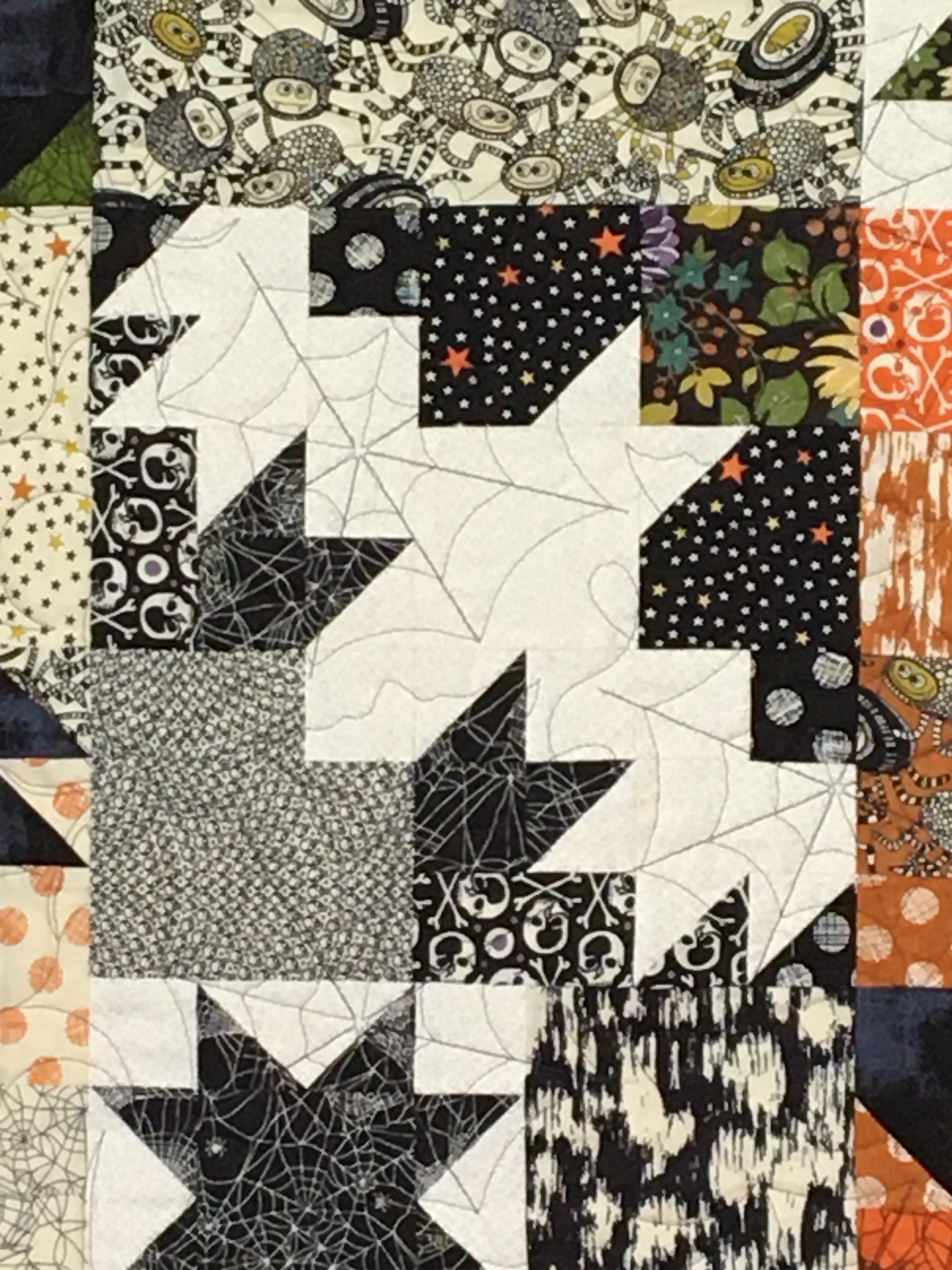 Halloween Bat Quilt: 