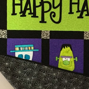 Halloween Quilt for Sale happy Halloween Features - Etsy