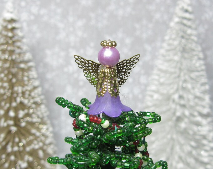 Miniature Angel Tree Topper for Westrim Beaded Miniature Etsy