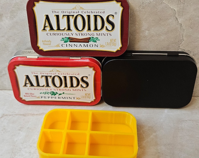 Altoids Tin Insert Organizer Tray, 2 Piece, Art Paint Palette (#62) - Etsy